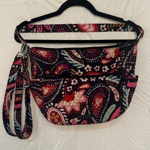 Vera Bradley Vibrant Paisley Shoulder Bag
